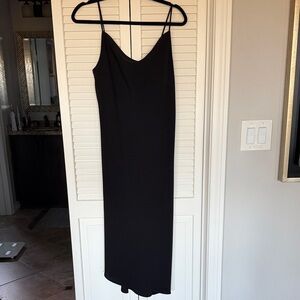 Armani Exchange Black Midi Dress